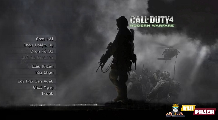 Chơi Call Of Duty 4: Modern Warfare Việt Hóa Full