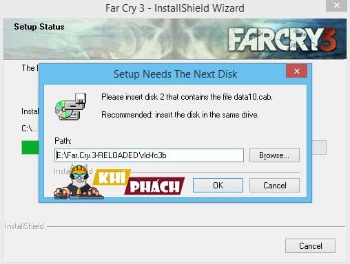 Lựa chọn disk 2 cho Farcry3