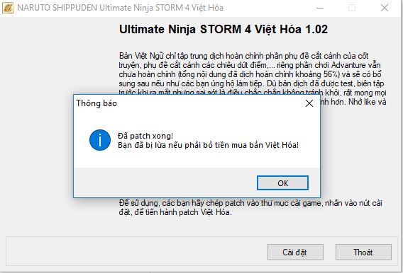 Rất Hay: Tải Naruto Shippuden Ultimate Ninja Storm 4 Việt Hóa Full v1 ...