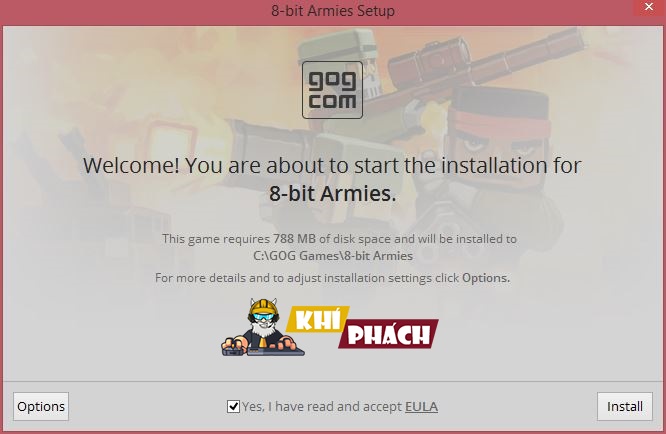Hướng dẫn cài đặt game 8 Bit Armies