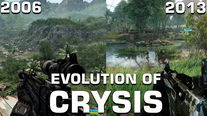 Nhìn hình thì cũng đủ hiểu phiên bản Crysis 2013 nó pừ rồ nhường nào
