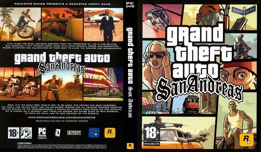 Cấu hình yêu cầu để chơi game GTA San Andreas