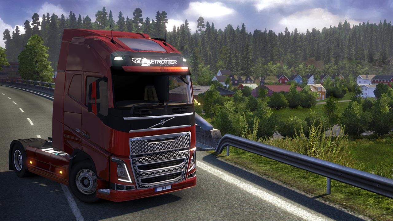 Đồ họa cũng khá bắt mắt của Euro Truck Simulator 2