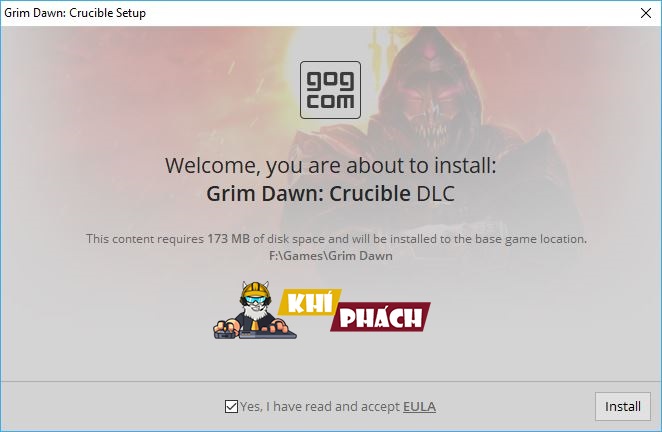 Cài đặt DLC cho game Grim Dawn Full nha