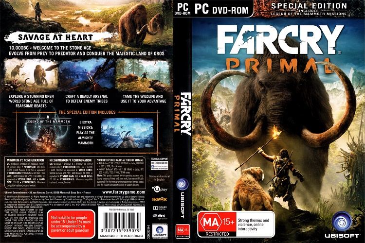 Cấu hình yêu cầu để chơi game Far Cry Primal không quá cao