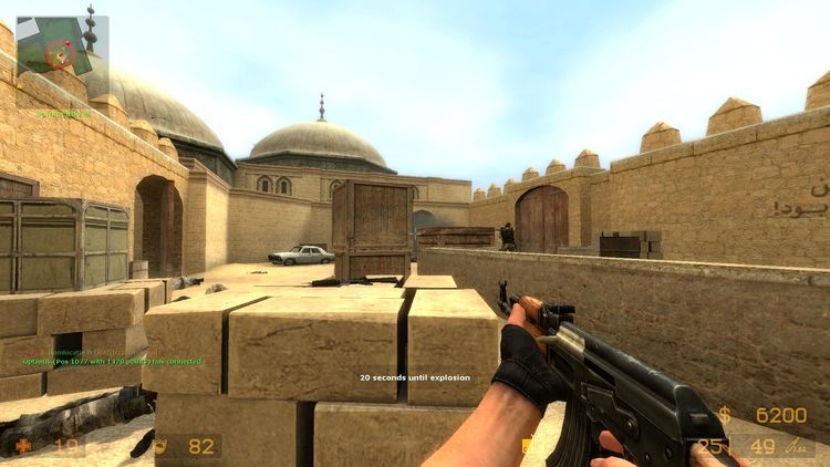 Huyền thoại AK47 trong Counter Strike Source.