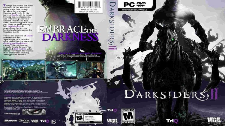 Darksiders II không yêu cầu cấu hình quá mạnh