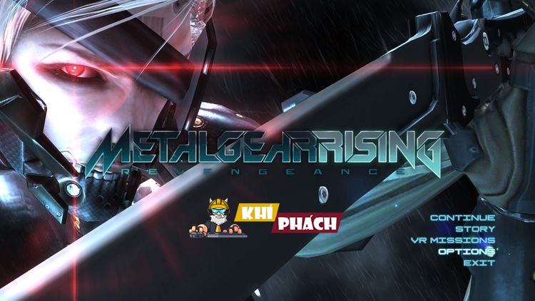 Khởi động Metal Gear Rising: Revengeance lên và xả thôi anh em :v