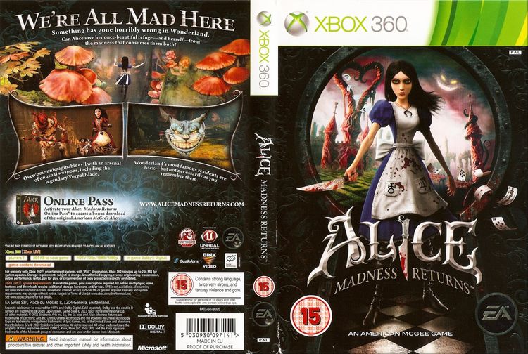 Alice: Madness Returns chỉ yêu cầu một cấu hình trung bình