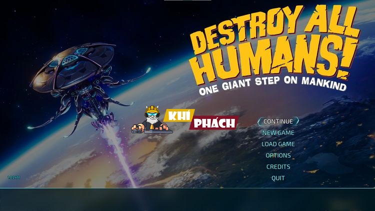 Mở Destroy All Humans! lên và chiến thôi nào!!!