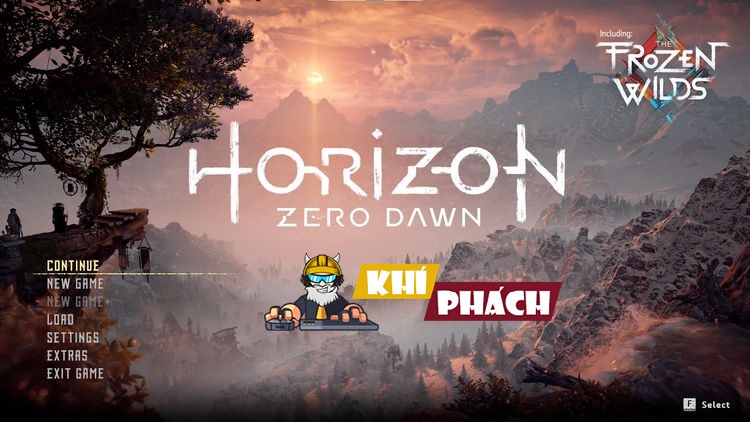 Mở Horizon Zero Dawn Complete Edition lên quẩy nào :v