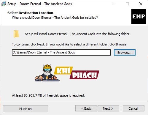 Hướng dẫn cài game DOOM Eternal: The Ancient Gods