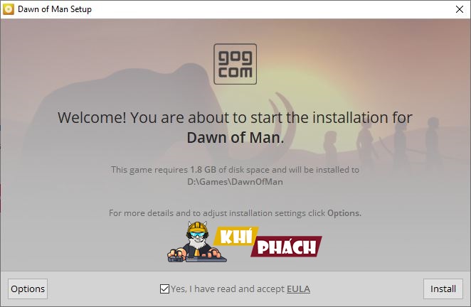 Hướng dẫn cài đặt game Dawn of Man