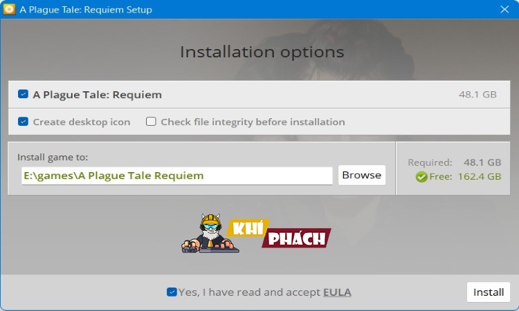 Install game super easy always