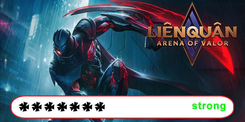 đổi mật khẩu garena