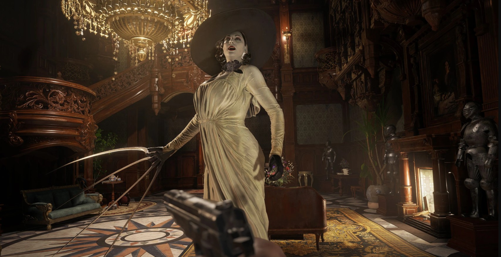 Vũ khí và nâng cấp trong game Resident Evil Village