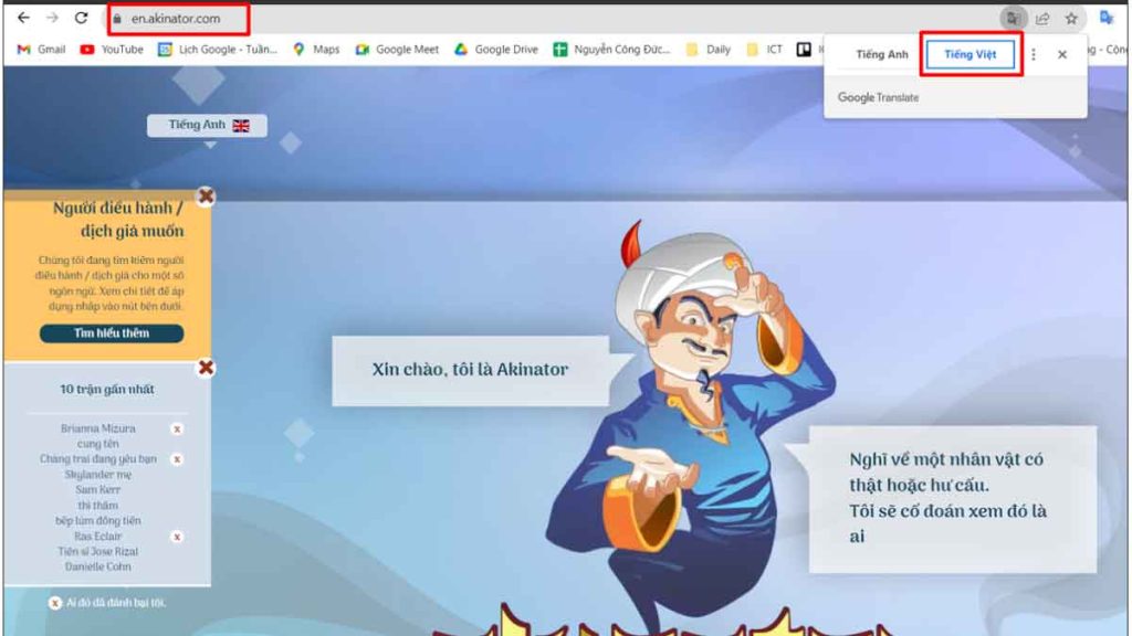Akinator – Trò Chơi Đoán Nhân Vật và Sức Hút Toàn Cầu