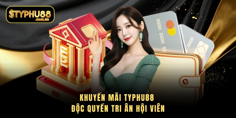 Khuyến mãi Typhu88 độc quyền tri ân hội viên