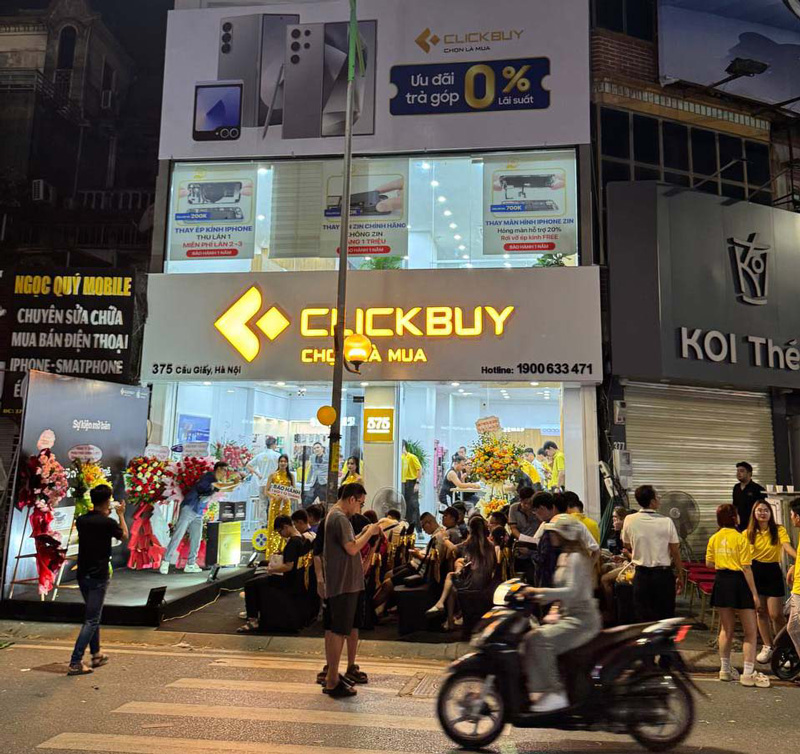 Clickbuy - Trải nghiệm đặt hàng online thuận tiện